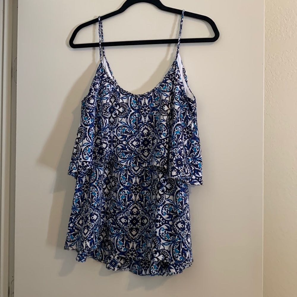 WHBM silky spaghetti top